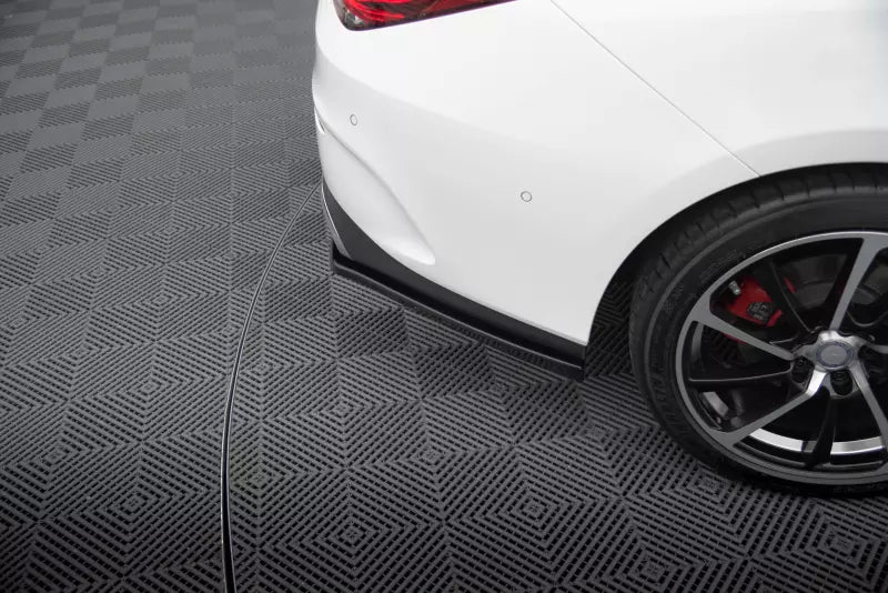 Maxton Design Diffusor Flaps für Mercedes CLA Shooting Brake AMG-Line X118 Hochglanz schwarz – Ansicht 3