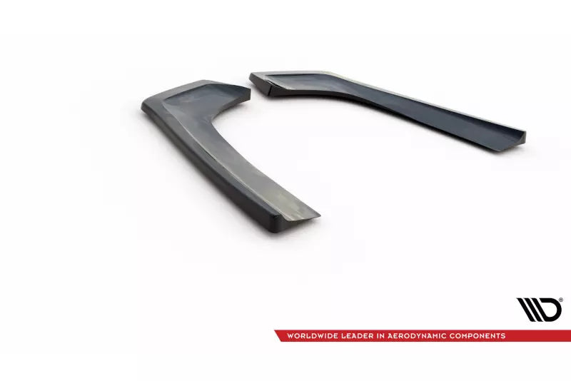 Maxton Design Diffusor Flaps für Mercedes CLA Shooting Brake AMG-Line X118 Hochglanz schwarz – Ansicht 4