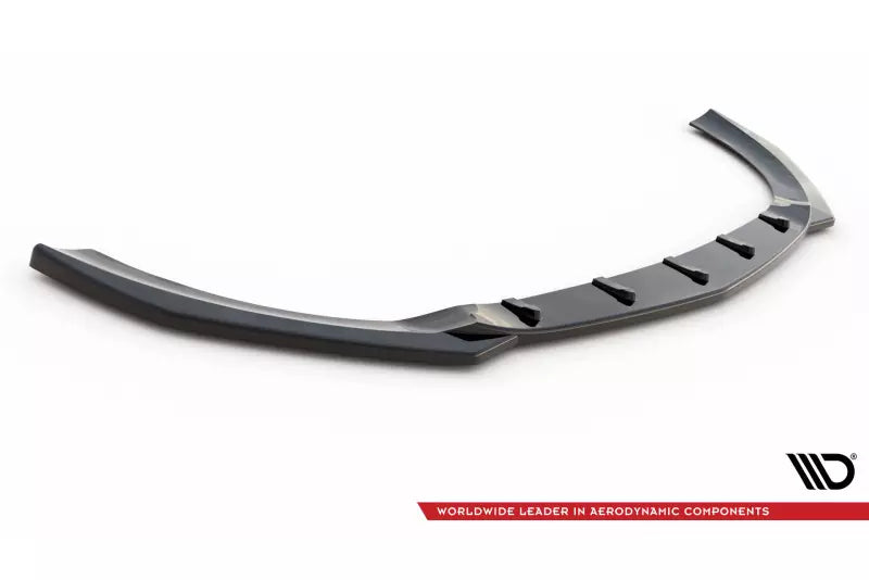 Maxton Design Frontlippe V.1 für Mercedes CLA A35 AMG / AMG-Line C118 Hochglanz schwarz – Ansicht 4