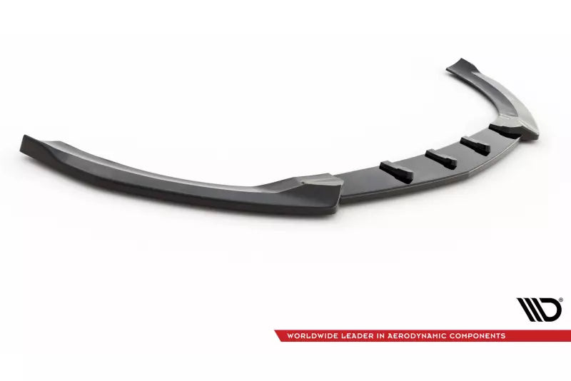 Maxton Design Frontlippe V.2 für Mercedes CLA A35 AMG / AMG-Line C118 Hochglanz schwarz – Ansicht 4