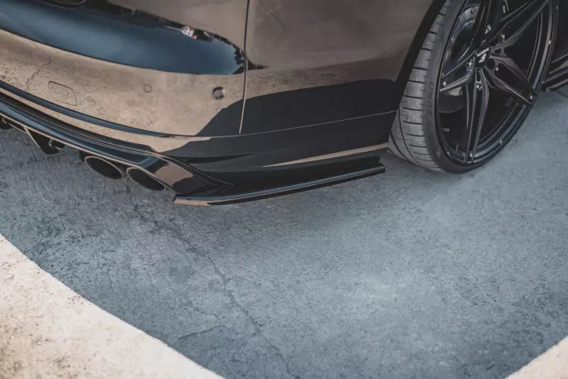 Maxton Design Diffusor Flaps V.2 für Audi S8 D4 Facelift Hochglanz schwarz – Ansicht 4