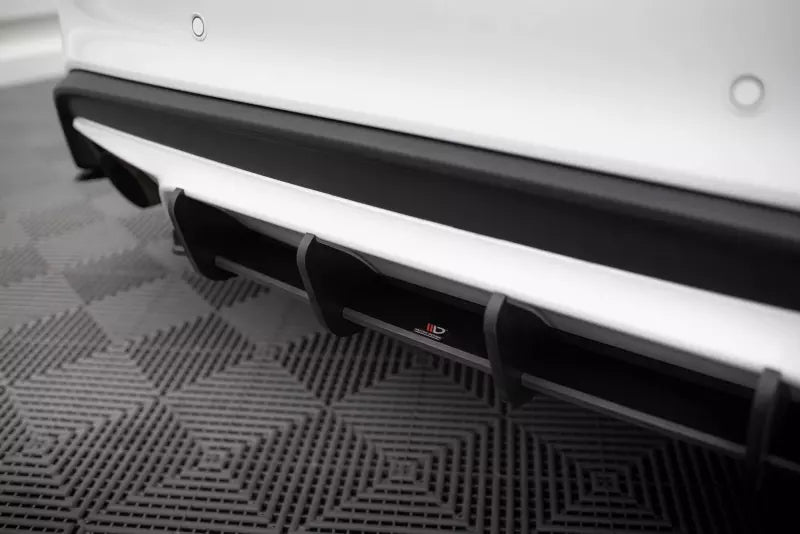 Maxton Design Street Pro Heckdiffusor für Ford Focus ST Mk4 Schwarz – Ansicht 4