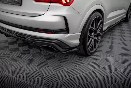 Maxton Design Diffusor Flaps für Audi RSQ3 F3 Hochglanz schwarz – Ansicht 1