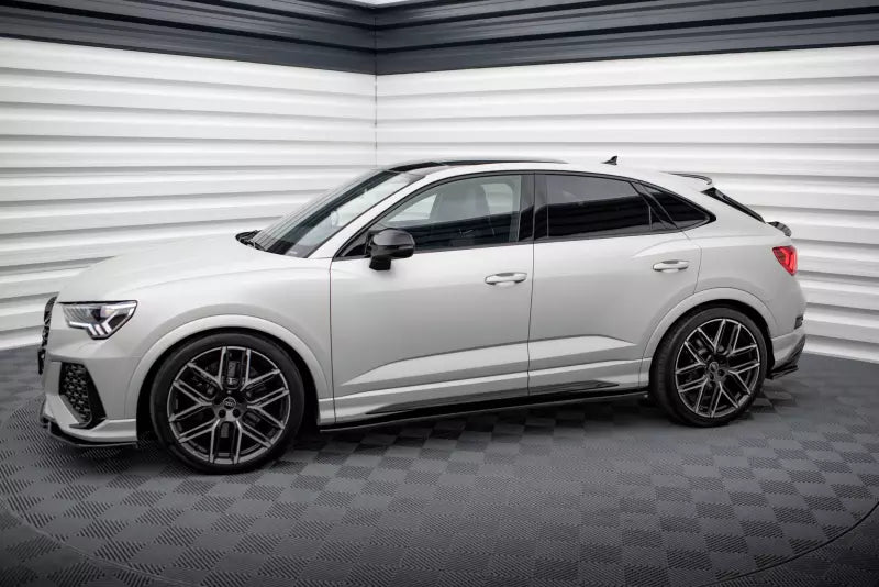 Maxton Design Seitenschweller (Paar) für Audi RSQ3 F3 Hochglanz schwarz – Ansicht 3