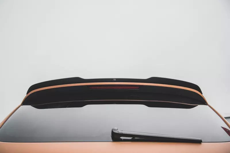Maxton Design Heckspoiler Lippe für Audi Q7 4L S-Line Hochglanz schwarz – Ansicht 1