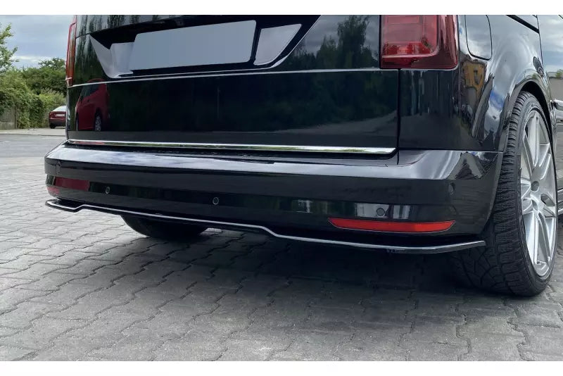Maxton Design Heckdiffusor für VW Caddy 4 Hochglanz schwarz – Ansicht 1