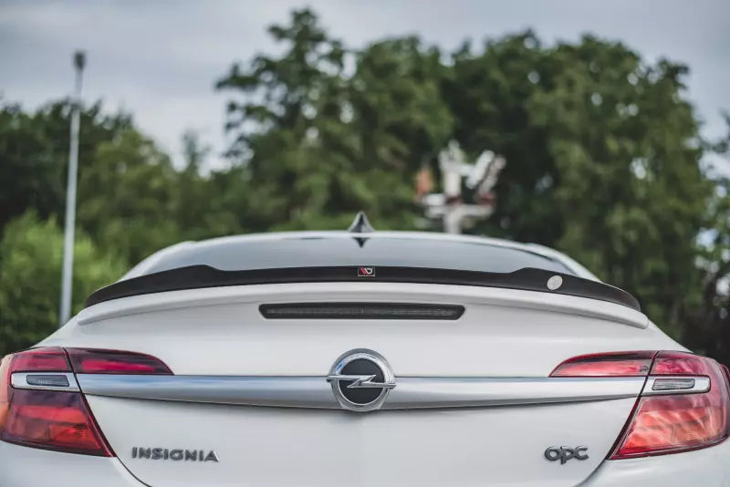 Maxton Design Heckspoiler Lippe für Opel Insignia A OPC Facelift Hochglanz schwarz – Ansicht 1