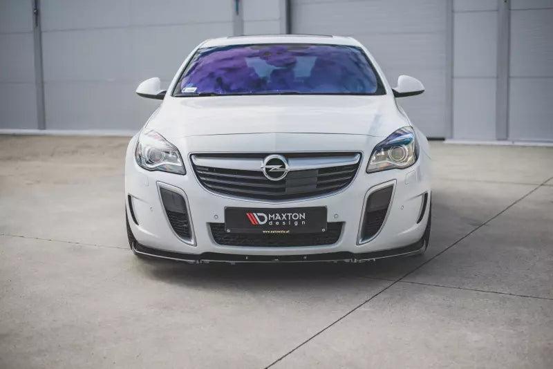 Maxton Design Frontlippe V.1 für Opel Insignia A OPC Facelift Hochglanz schwarz – Ansicht 2
