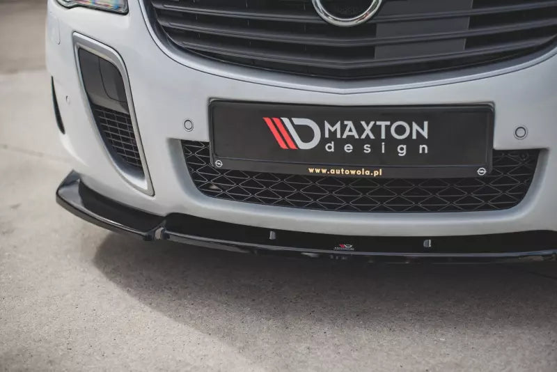 Maxton Design Frontlippe V.1 für Opel Insignia A OPC Facelift Hochglanz schwarz – Ansicht 3
