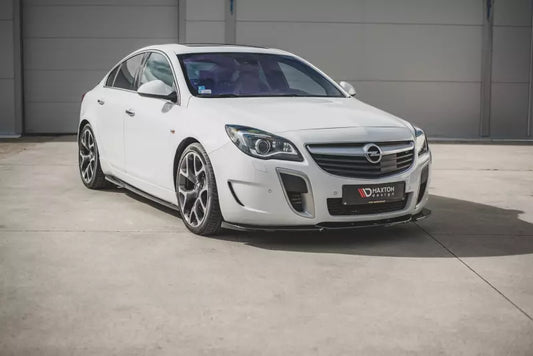 Maxton Design Frontlippe V.2 für Opel Insignia A OPC Facelift Hochglanz schwarz – Ansicht 1