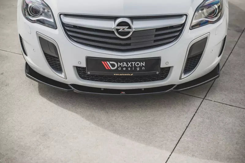 Maxton Design Frontlippe V.2 für Opel Insignia A OPC Facelift Hochglanz schwarz – Ansicht 2