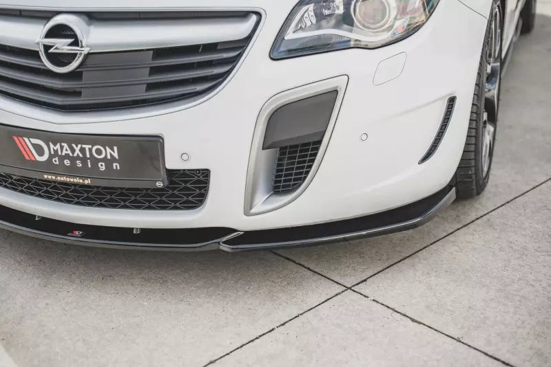 Maxton Design Frontlippe V.2 für Opel Insignia A OPC Facelift Hochglanz schwarz – Ansicht 3