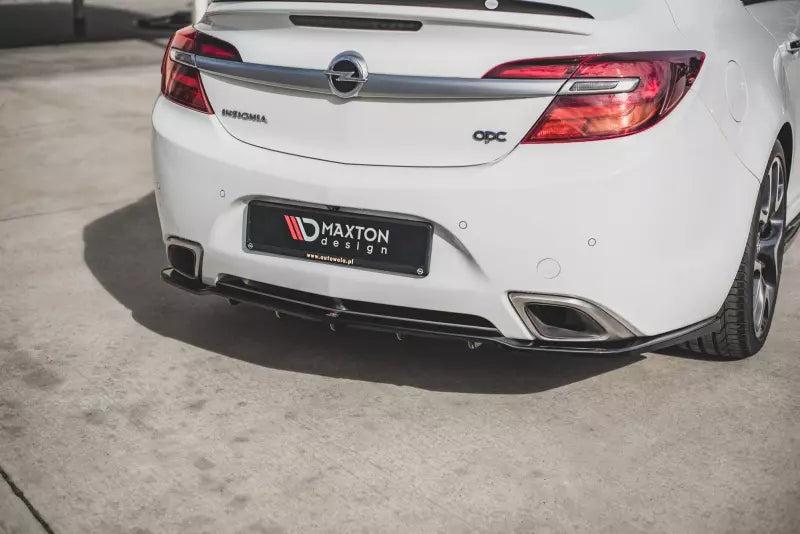 Maxton Design Heckdiffusor DTM Look für Opel Insignia A OPC Facelift Hochglanz schwarz – Ansicht 1