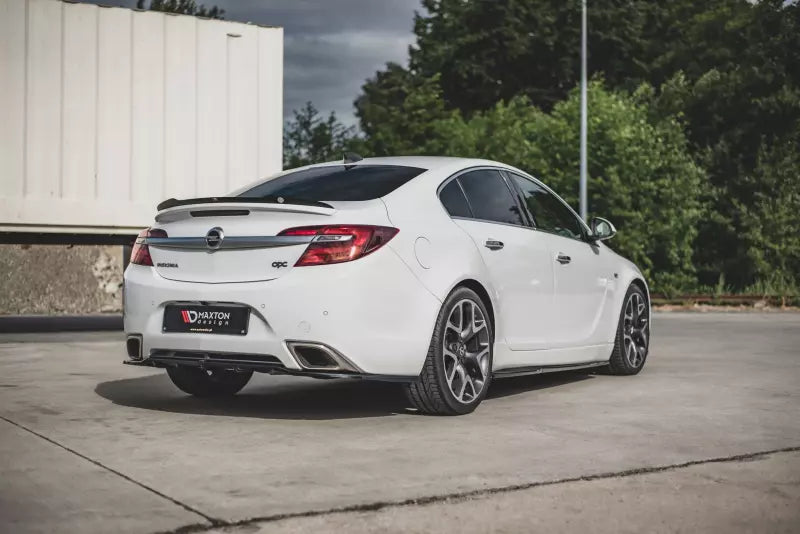 Maxton Design Heckdiffusor DTM Look für Opel Insignia A OPC Facelift Hochglanz schwarz – Ansicht 2