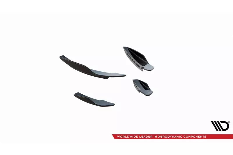 Maxton Design Stoßstangen Flaps Wings V.2 für Ford Fiesta ST / ST-Line Mk8 – Ansicht 4