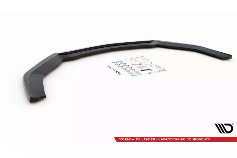 Maxton Design Frontlippe für Ford Mustang Mk6 Facelift Hochglanz schwarz – Ansicht 3