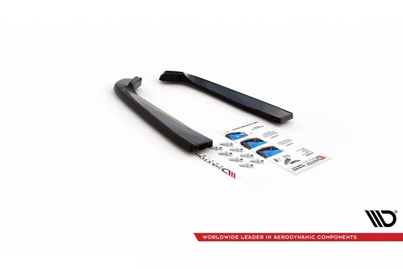 Maxton Design Diffusor Flaps für Ford Mustang Mk6 Facelift Hochglanz schwarz – Ansicht 4