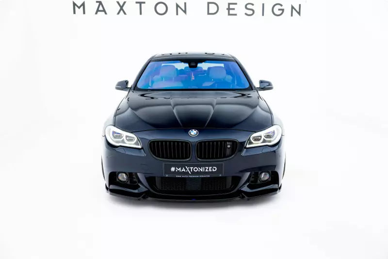 Maxton Design Frontlippe V.3 für BMW 5er F10 / F11 M Paket Hochglanz schwarz – Ansicht 2