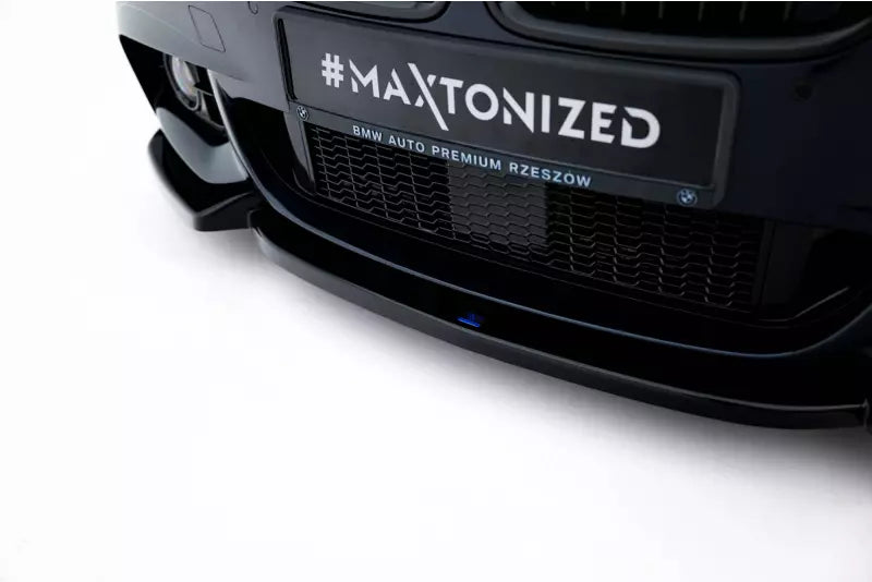 Maxton Design Frontlippe V.3 für BMW 5er F10 / F11 M Paket Hochglanz schwarz – Ansicht 3