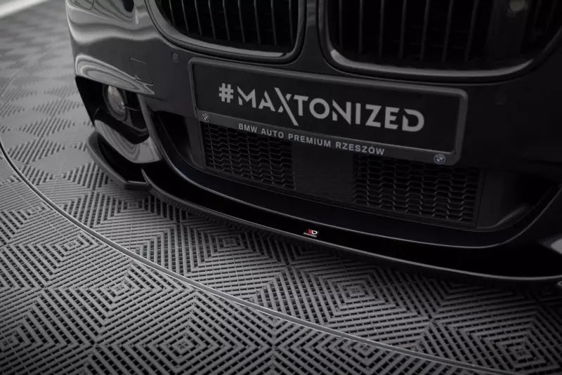 Maxton Design Frontlippe V.4 für BMW 5er F10 / F11 M Paket Hochglanz schwarz – Ansicht 3