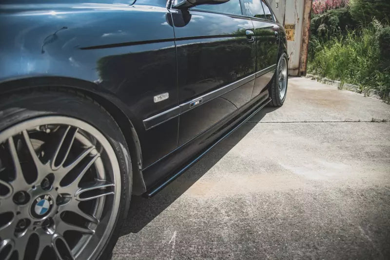 Maxton Design Seitenschweller (Paar) für BMW M5 E39 Hochglanz schwarz – Ansicht 2