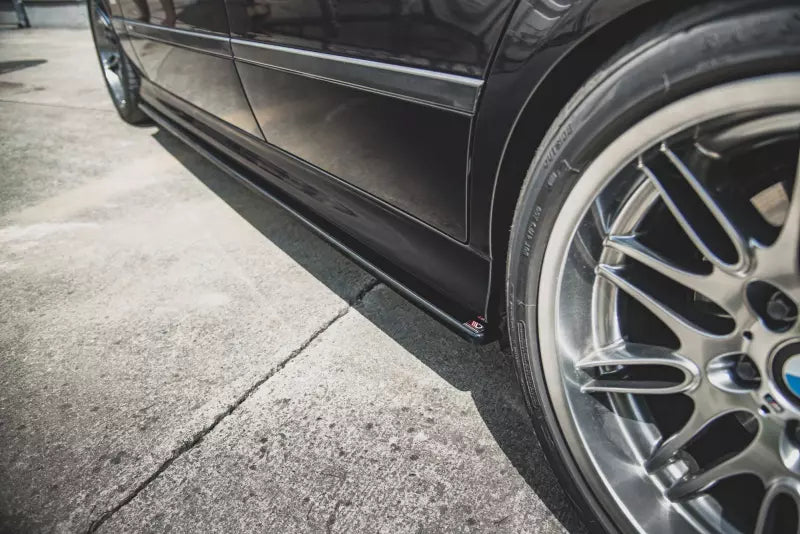 Maxton Design Seitenschweller (Paar) für BMW M5 E39 Hochglanz schwarz – Ansicht 4