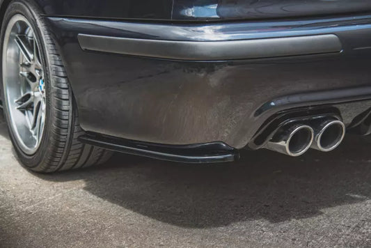 Maxton Design Diffusor Flaps für BMW M5 E39 Hochglanz schwarz – Ansicht 1