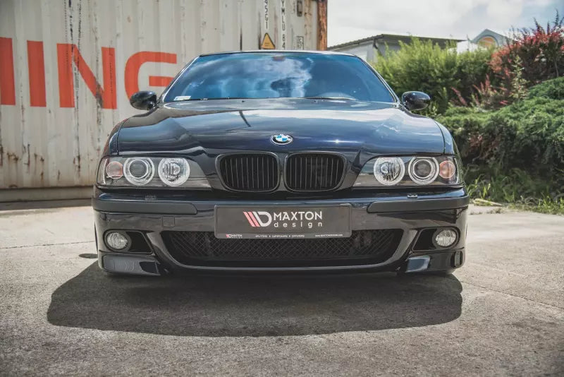 Maxton Design Frontlippe Flaps für BMW M5 E39 Hochglanz schwarz – Ansicht 4