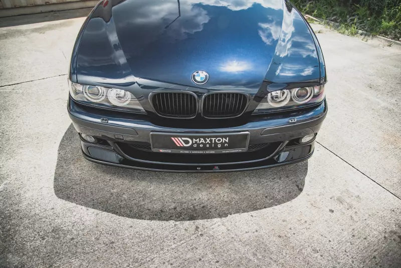 Maxton Design Frontlippe und Flaps für BMW M5 E39 Hochglanz schwarz – Ansicht 3