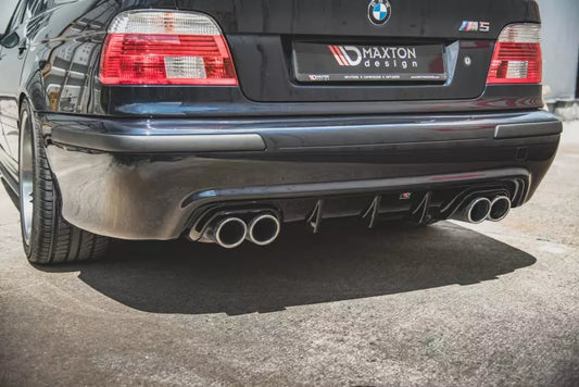 Maxton Design Heckdiffusor für BMW M5 E39 Hochglanz schwarz – Ansicht 1