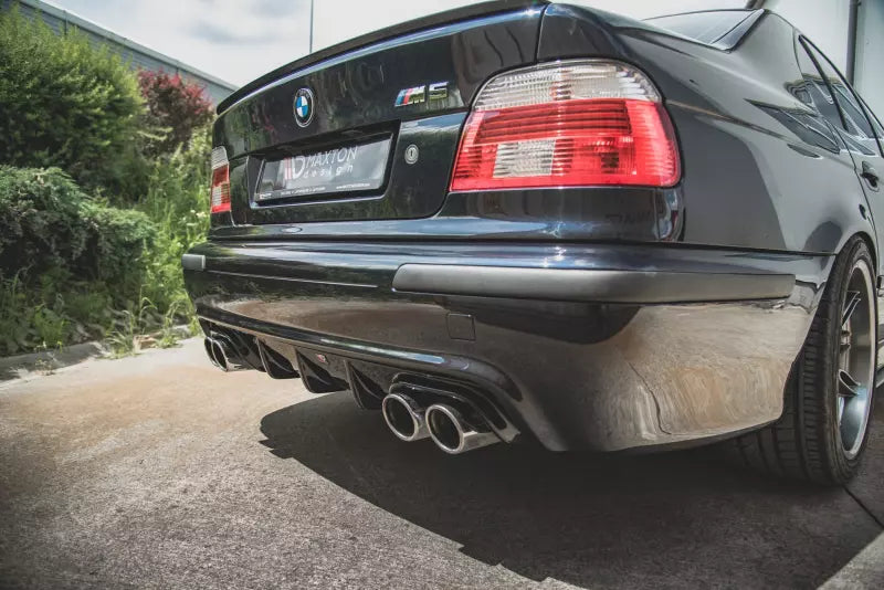 Maxton Design Heckdiffusor für BMW M5 E39 Hochglanz schwarz – Ansicht 2