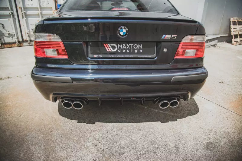 Maxton Design Heckdiffusor für BMW M5 E39 Hochglanz schwarz – Ansicht 4