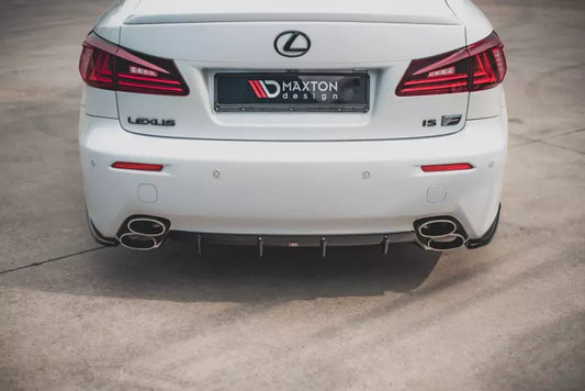 Maxton Design Heckdiffusor für Lexus IS F Mk2 Hochglanz schwarz – Ansicht 1