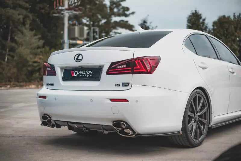 Maxton Design Heckdiffusor für Lexus IS F Mk2 Hochglanz schwarz – Ansicht 2