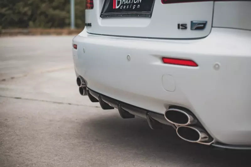 Maxton Design Heckdiffusor für Lexus IS F Mk2 Hochglanz schwarz – Ansicht 4
