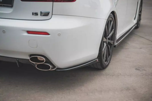 Maxton Design Diffusor Flaps für Lexus IS Facelift Mk2 Hochglanz schwarz – Ansicht 1