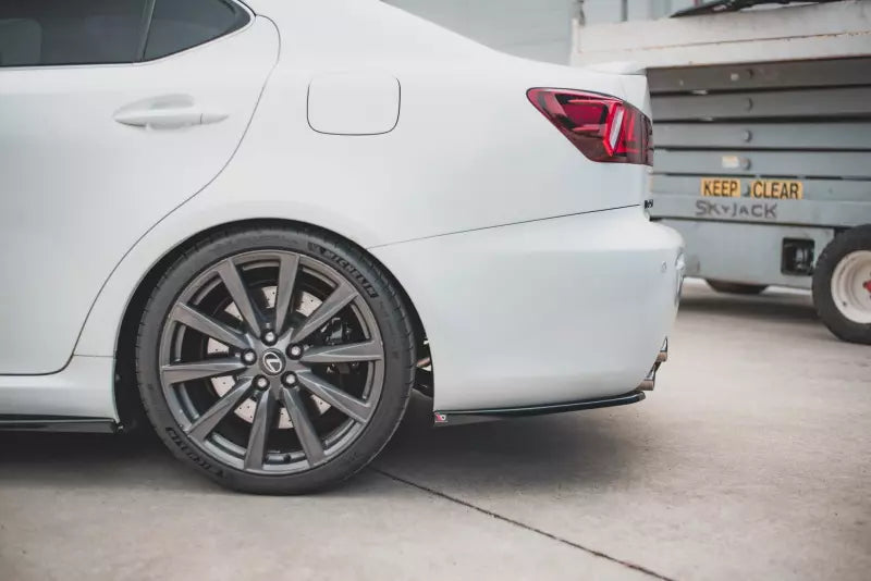 Maxton Design Diffusor Flaps für Lexus IS Facelift Mk2 Hochglanz schwarz – Ansicht 2