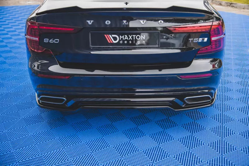 Maxton Design Heckdiffusor für VolvoS60/V60 Mk3 R-Design Hochglanz schwarz – Ansicht 1