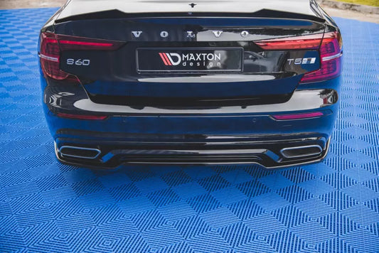Maxton Design Heckdiffusor für VolvoS60/V60 Mk3 R-Design Hochglanz schwarz – Ansicht 1