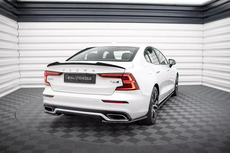 Maxton Design Diffusor Flaps für Volvo S60/V60 Mk3 R-Design Hochglanz schwarz – Ansicht 3