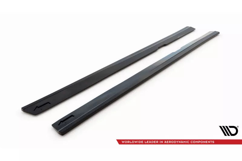 Maxton Design Seitenschweller (Paar) V.2 für Volvo S60/V60 Mk3 R-DesignHochglanz schwarz – Ansicht 4