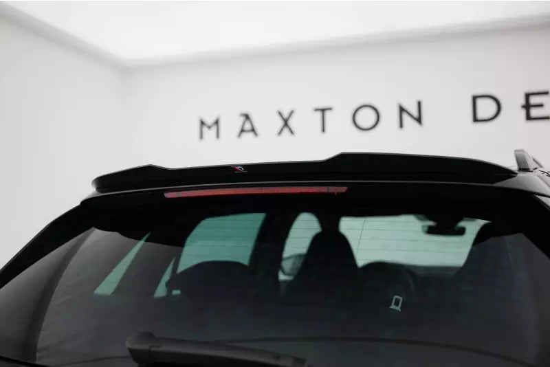 Maxton Design Heckspoiler Lippe für Skoda Kamiq Hochglanz schwarz – Ansicht 1
