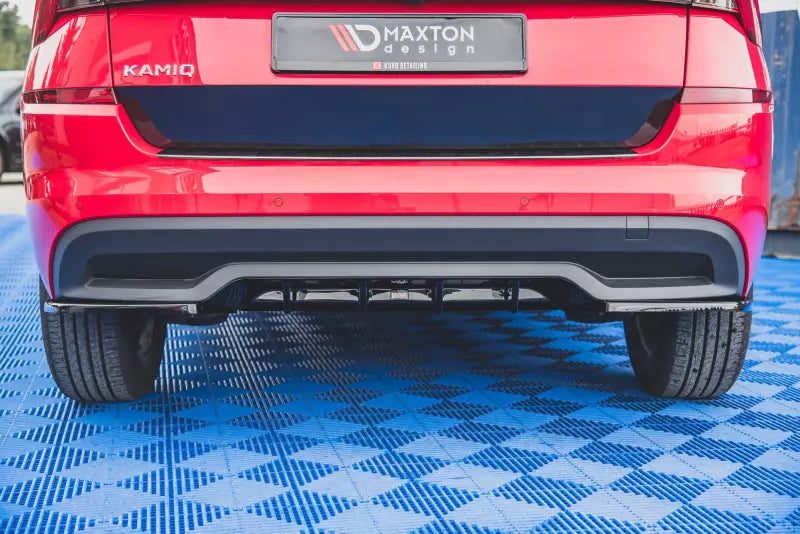 Maxton Design Heckdiffusor für Skoda Kamiq Hochglanz schwarz – Ansicht 1
