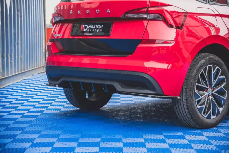 Maxton Design Heckdiffusor für Skoda Kamiq Hochglanz schwarz – Ansicht 2