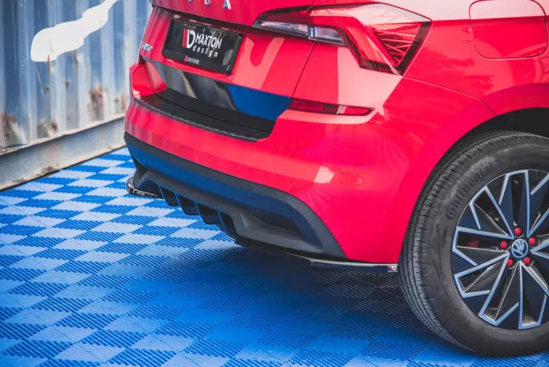 Maxton Design Diffusor Flaps für Skoda Kamiq Hochglanz schwarz – Ansicht 2
