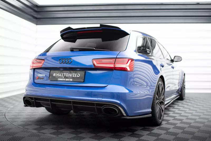 Maxton Design Heckspoiler Lippe V.2 für Audi RS6 C7 Hochglanz schwarz – Ansicht 3