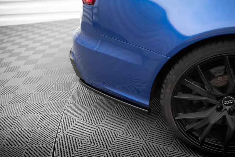 Maxton Design Diffusor Flaps V.2 für Audi RS6 C7 Hochglanz schwarz – Ansicht 3