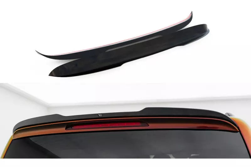 Maxton Design Heckspoiler Lippe für Mercedes V-Klasse W447 AMG-Line Facelift Hochglanz schwarz – Ansicht 1