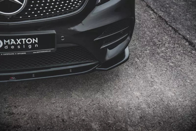 Maxton Design Frontlippe V.1 für Mercedes V-Klasse W447 AMG-Line Facelift Hochglanz schwarz – Ansicht 3
