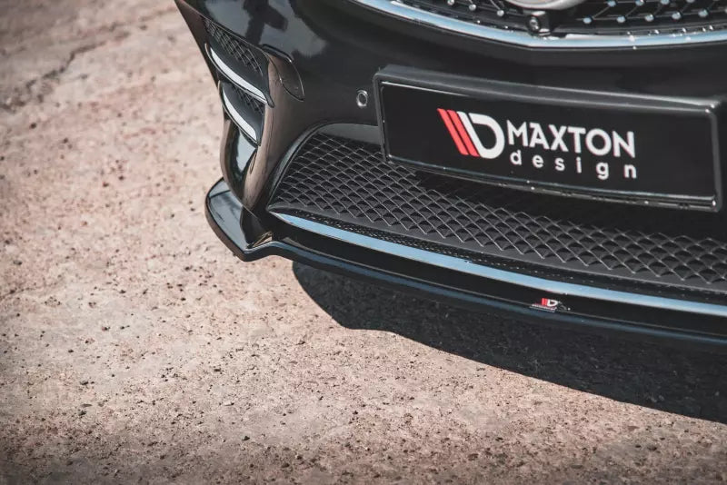 Maxton Design Frontlippe V.4 für Mercedes V-Klasse W447 AMG-Line Facelift Hochglanz schwarz – Ansicht 3